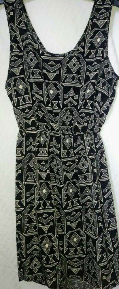 Aztec patterned summer dress